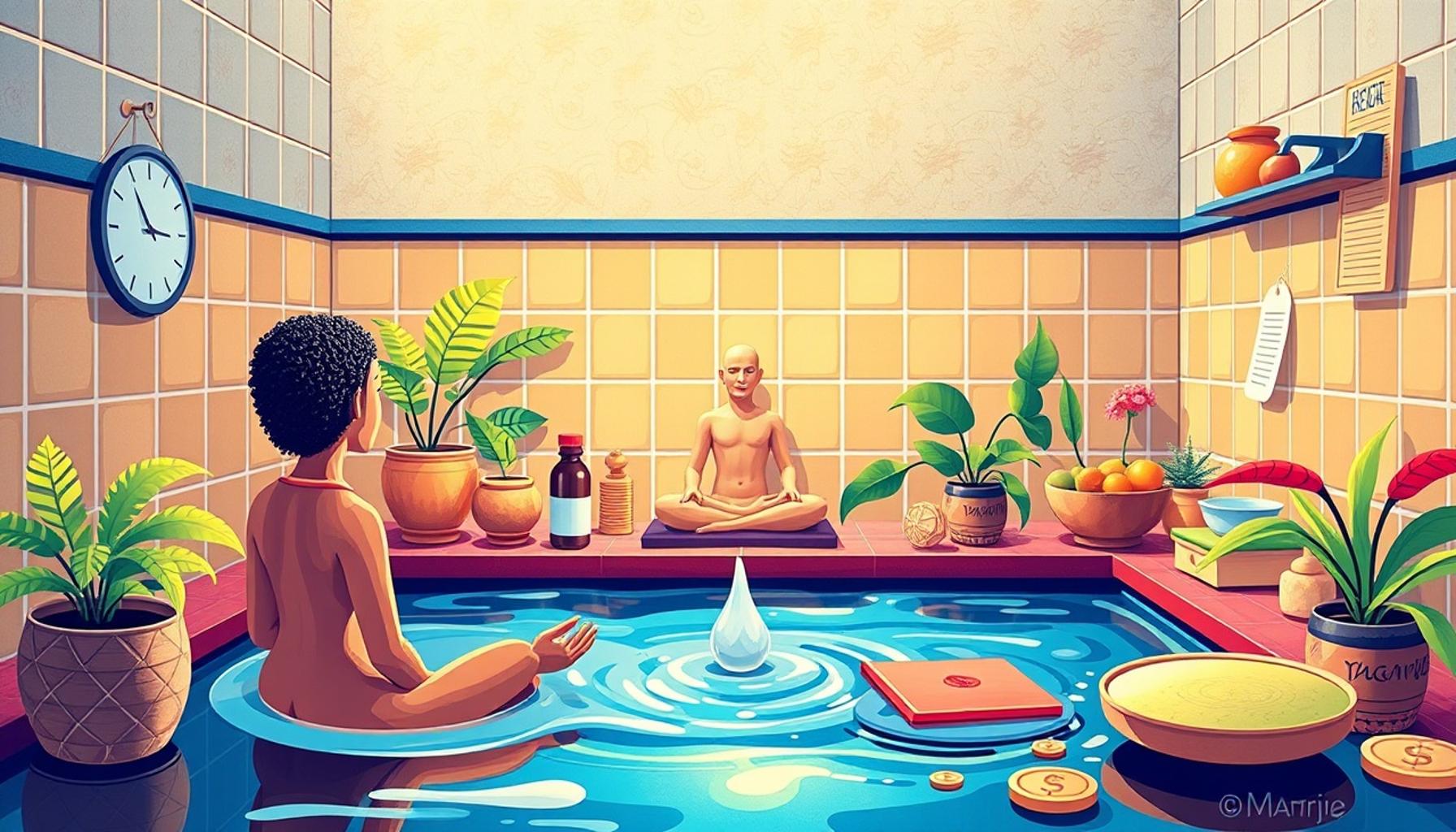 Integration of Meditation in Bathing: The Importance of Body Awareness in Stress Reduction