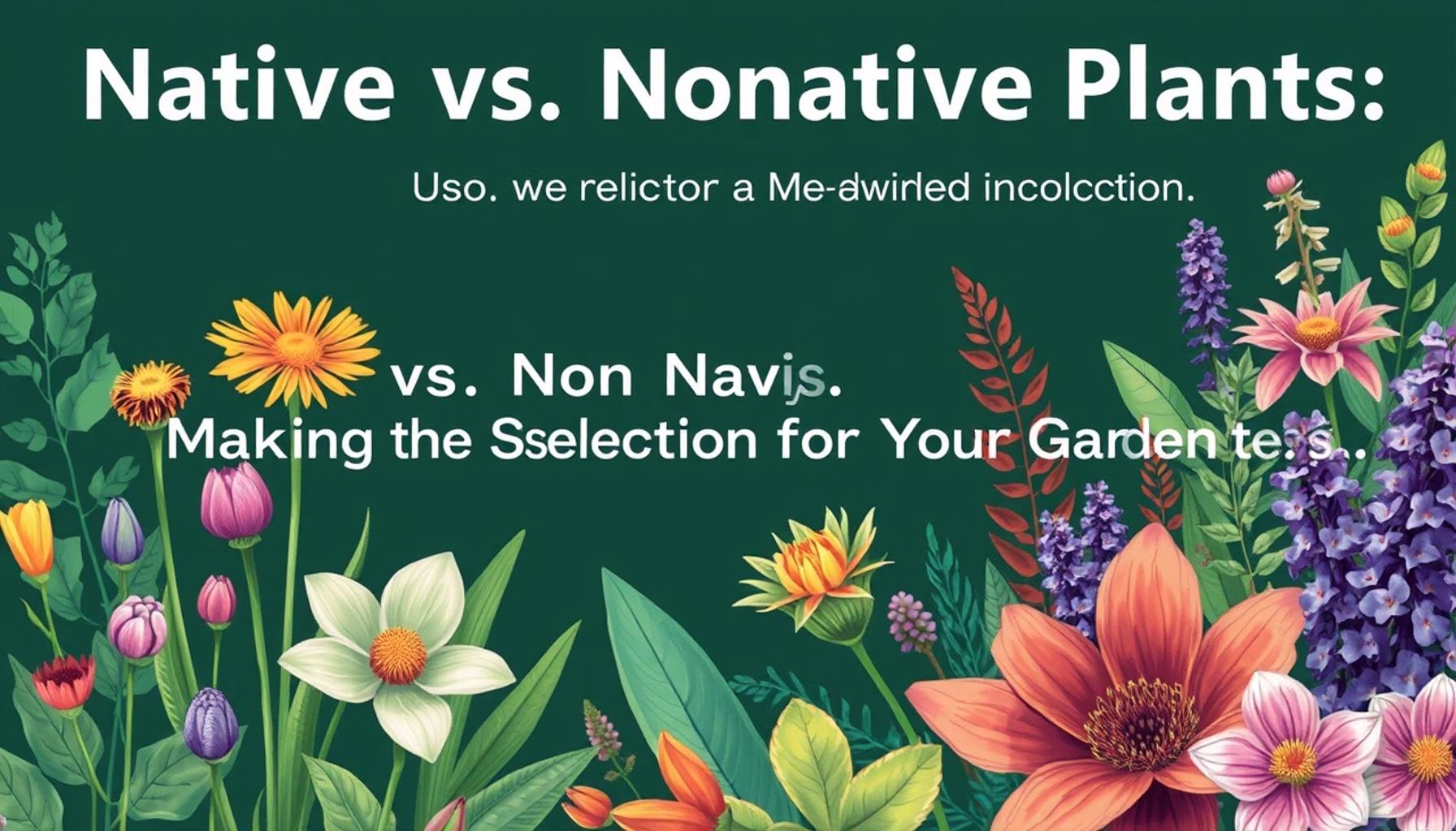 Native vs Non-Native Plants How to Choose the Best for Your Garden