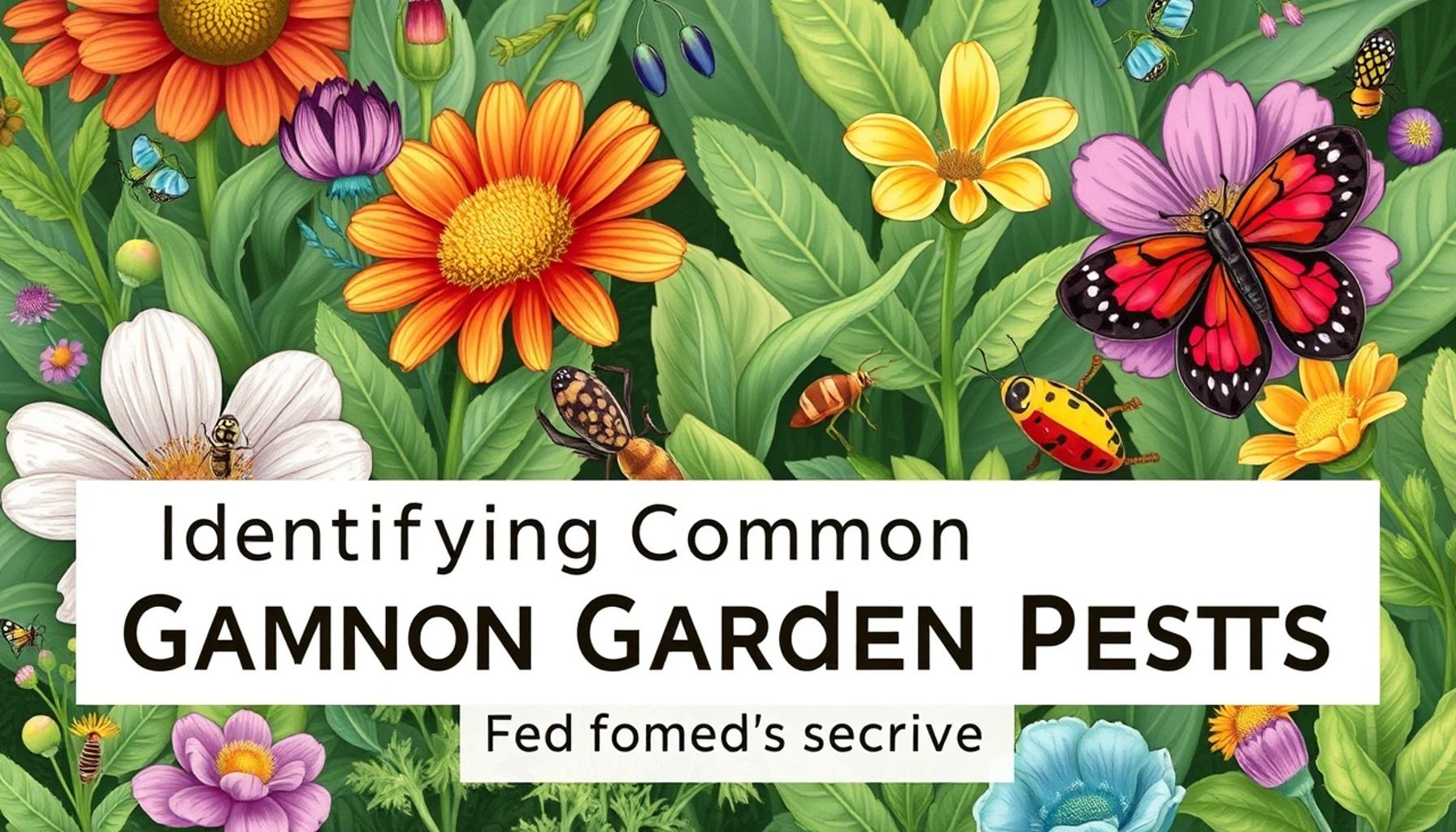 Identifying Common Garden Pests: A Beginner’s Guide to Diagnosis