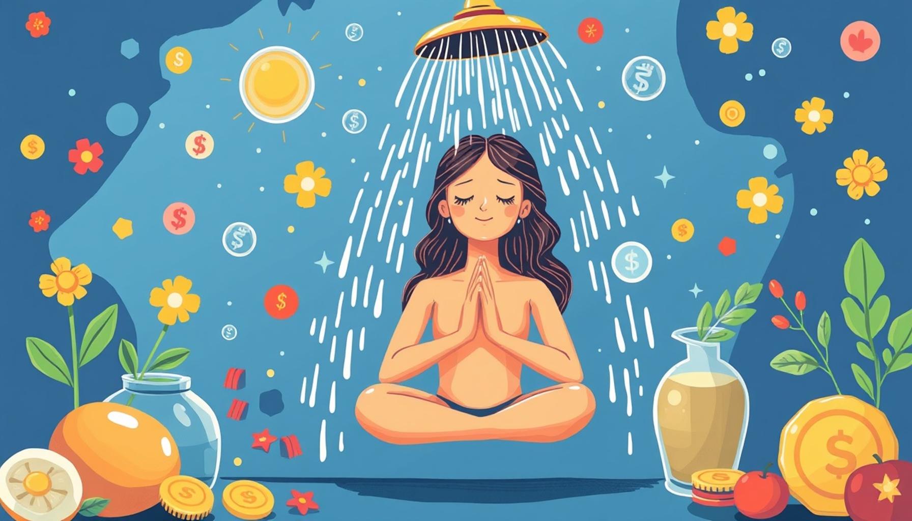 Exploring the Role of Gratitude Practices in Shower Meditation for Emotional Well-being
