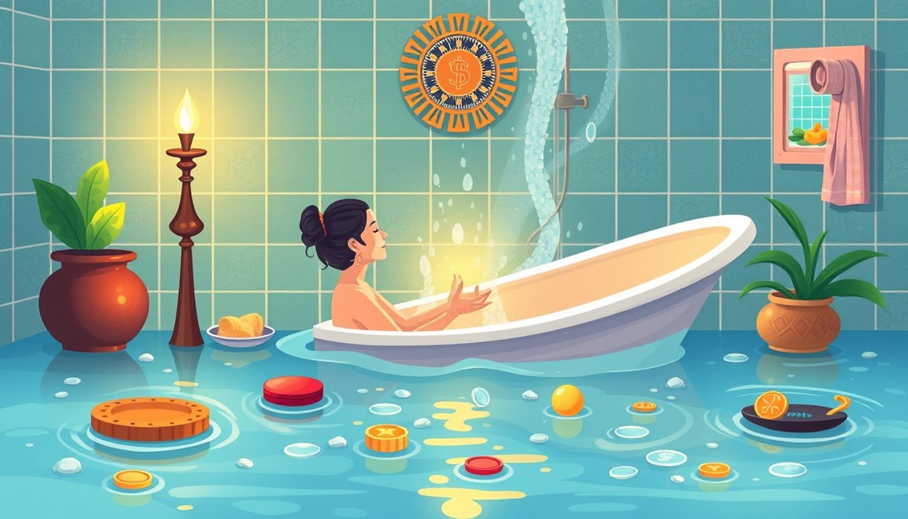Closing the Day: Bathing Meditation as a Nighttime Ritual for Inner Peace