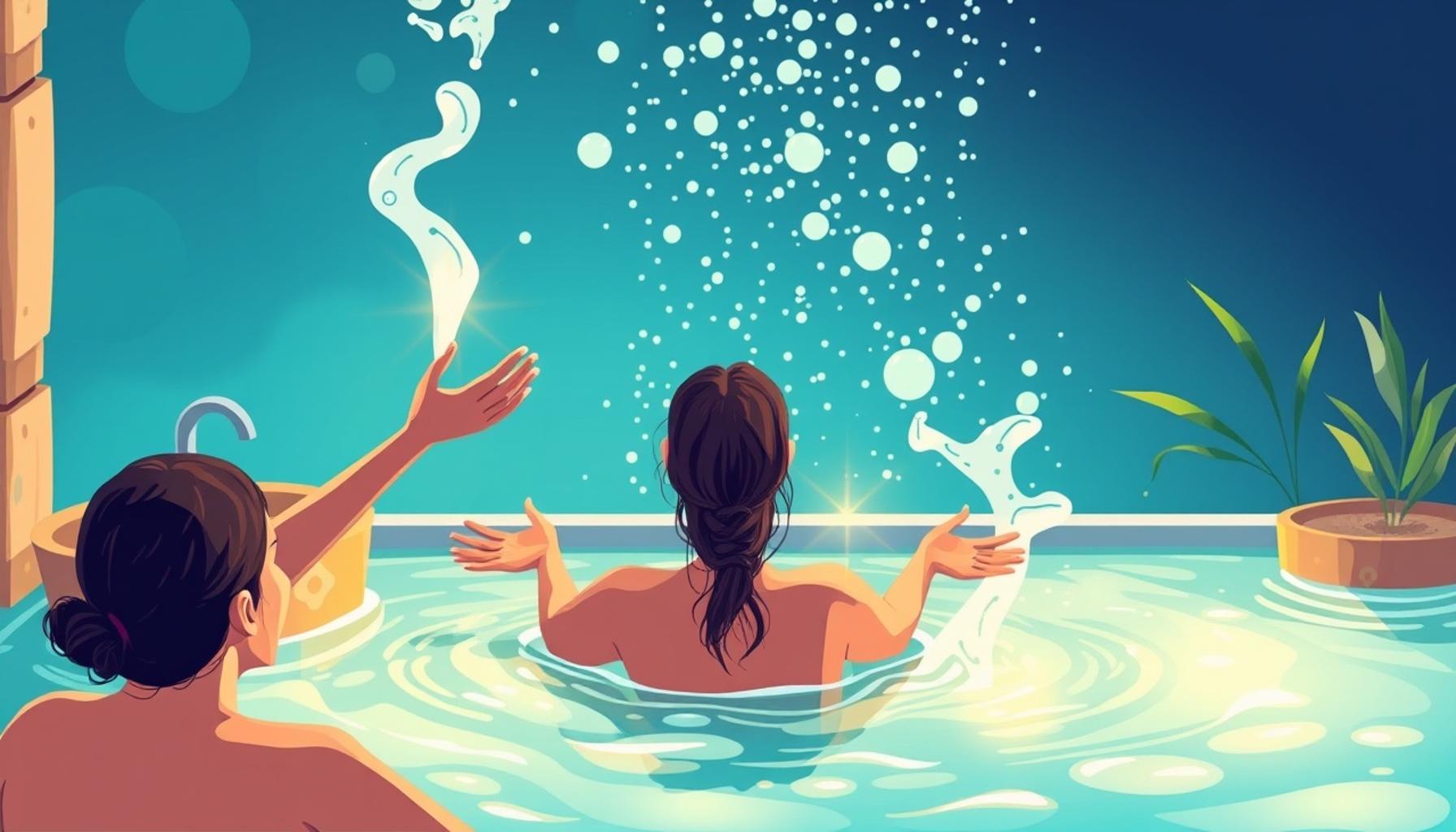 The Dance of Water: Body Movements and Meditation in the Bath for Tension Release