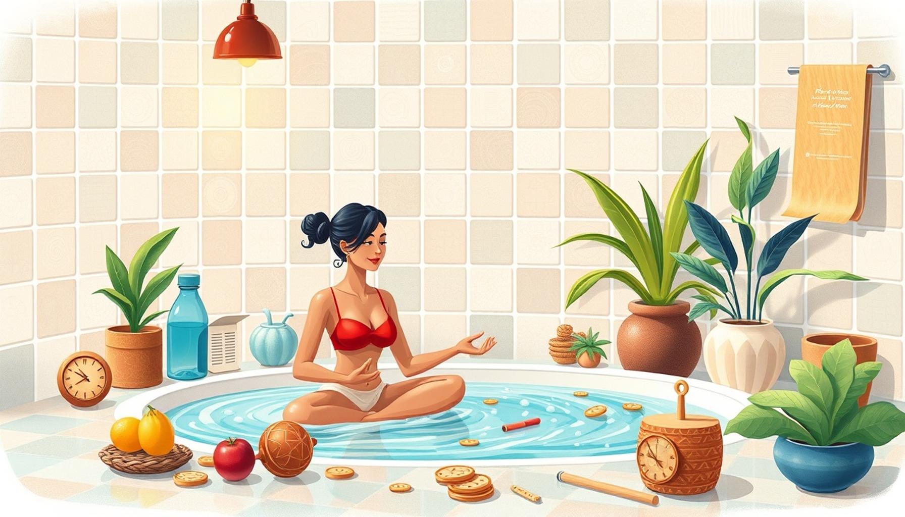 Transforming the Routine: Incorporating Meditation in the Bath to Reduce Stress