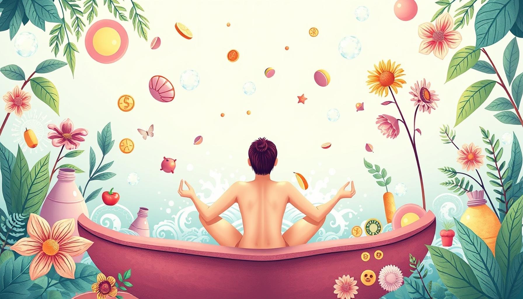 Mindfulness and Self-Care: The Emotional Benefits of Meditation During Bathing